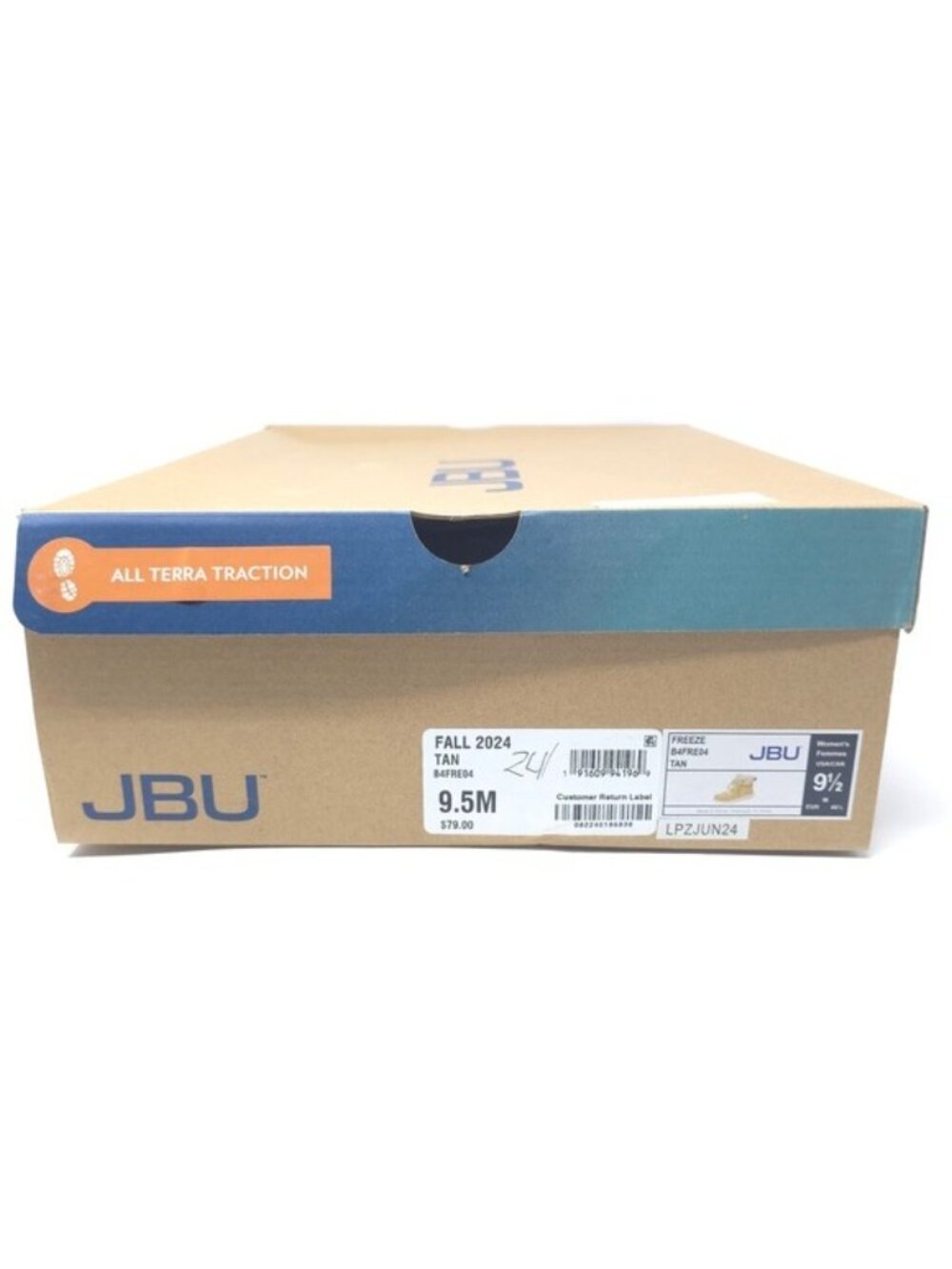 JBU Freeze Lace Up Casual Ankle Winter Boot Beige 9.5 - Picture 9 of 9